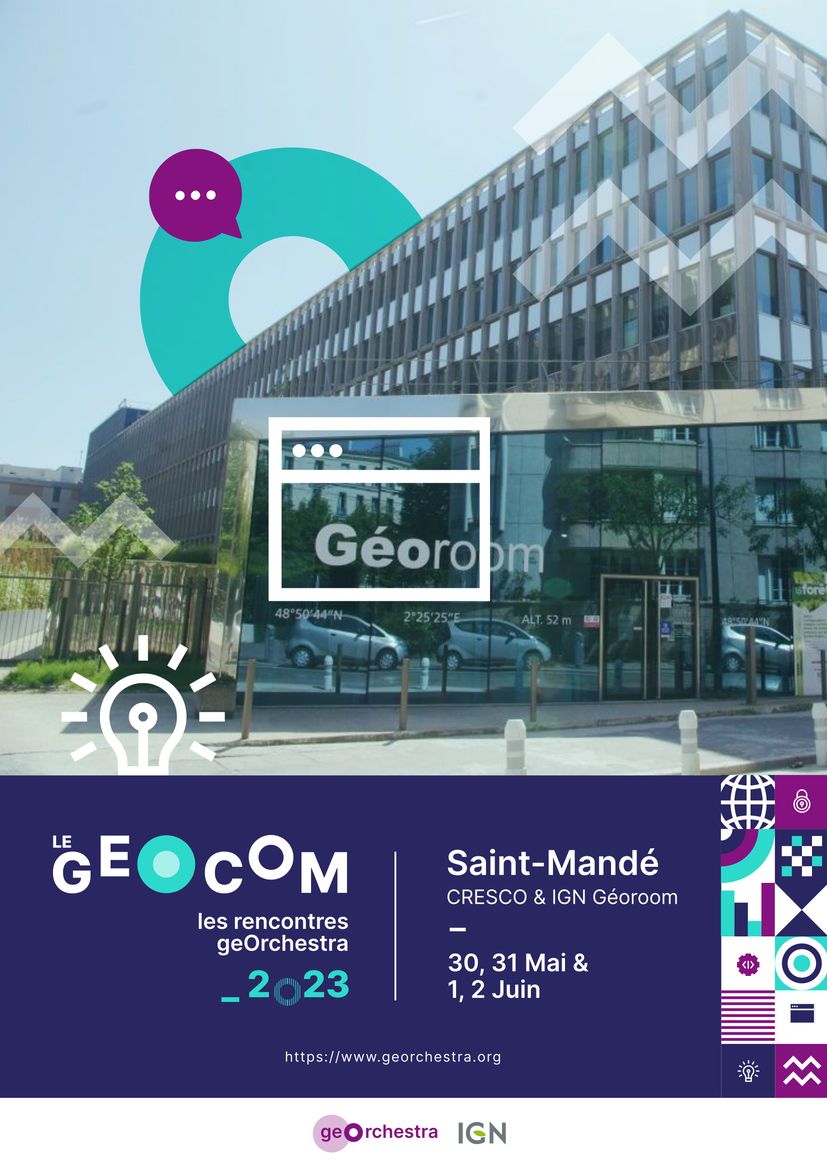 Affiche geOcom 2023