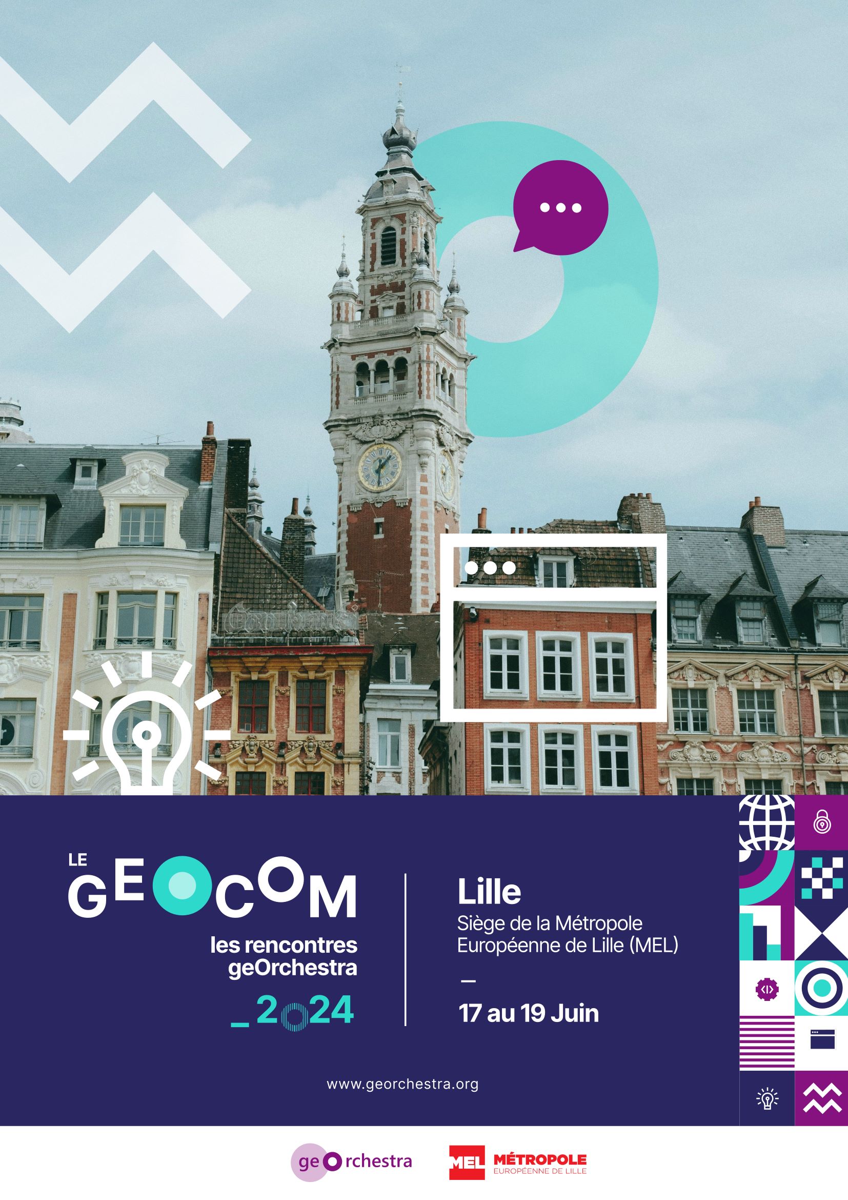 Affiche geOcom 2024